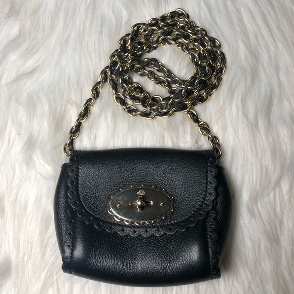 Mulberry Limited Edition/Sold Out Leather Mini Lily Shoulder Bag - Picture 4 of 16